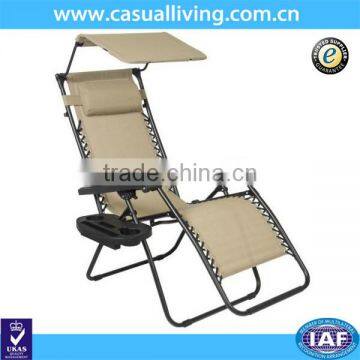 Cheap Zero Gravity Canopy Shade Lounge