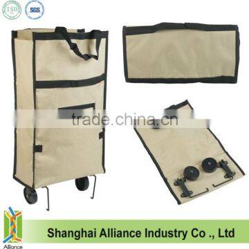 Promotional Shopping Laptop Folding Trolley Bag