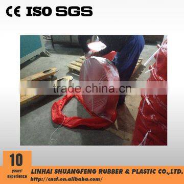 Red Heavy Duty Nitrile Rubber Covered Fire Resistant Hose With Coupling photo-3