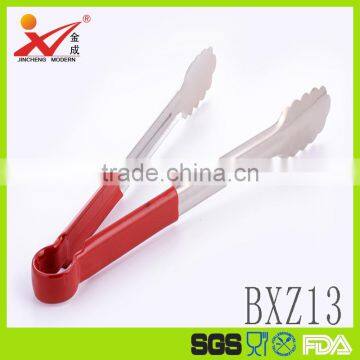 BXZ13 Hot sale High quality kitchen gadgets stainless steel fruit tongs