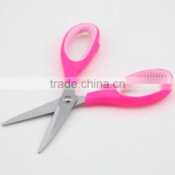 Pink Handle and Stainless Steel Blade Paper-cut Scissor photo-6