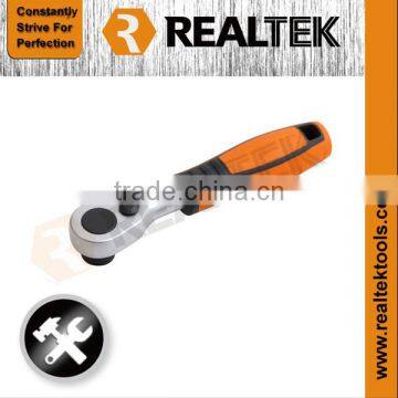 72T Reversible Ratchet Handle With Bi-color Plastic Handle