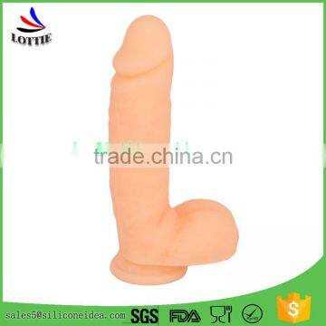 China Manufacturer Realistic Big Dildo Silicone Flexible Penis Huge Dildos Cock Adult Sex Toys for Women photo-4