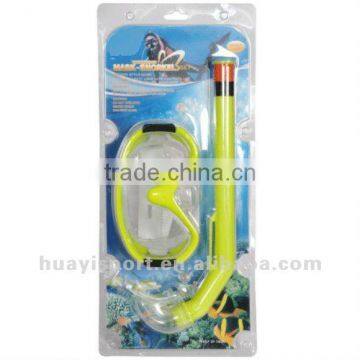 Wholesales watersports durable scuba junior diving snorkel set