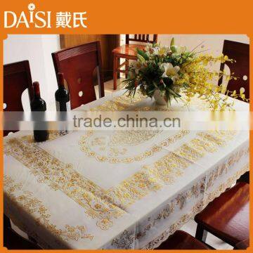 Cheap PVC tablecloths vinyl lace tablecloth roll tablecloth vinyl fabric