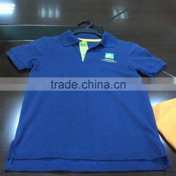 100%cotton Man Tops White Plain Short Sleeve Polo T-shirt,Classic Polo Shirt photo-5