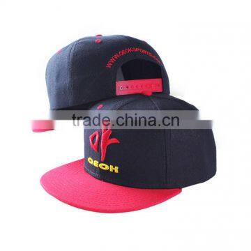 popular cotton embroidery snapback caps