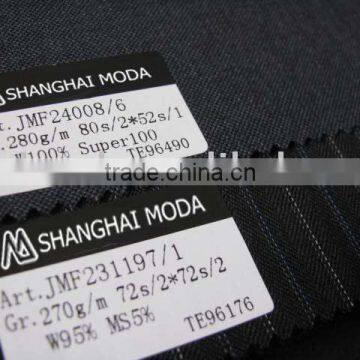 blended worsted wool fabric w95/ms5 moda-t044