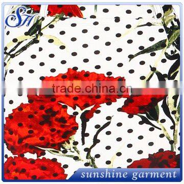 New Trendy Women Printed Flowers Cheap Skirt photo-2