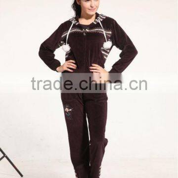 fashion wholesale winter nice woman brands sports latest design tracksuit