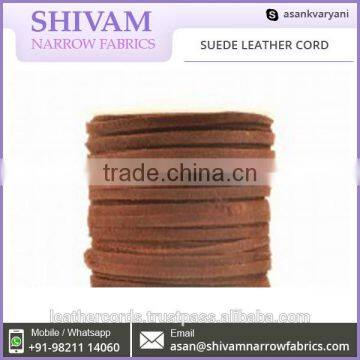 Suede Leather Cord