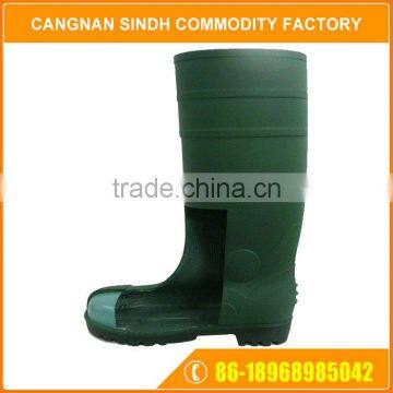 Supply PVC Heat Protection Chemical Steel Toe And Plate Work Boots