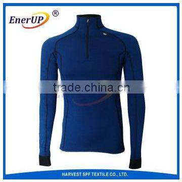 Men Long Sleeve Merino Wool Base Layer photo-5