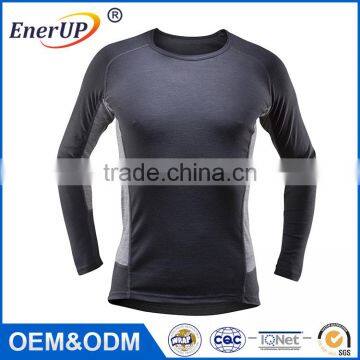 2017 High Quality Mens Long Sleeved Breathable Sport Wear T Shirt photo-5