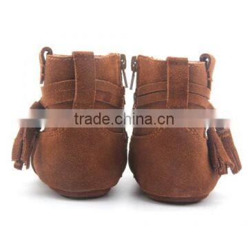 2017 Factory Derictly Wholesale Cheap Leather Baby Shoes of Boots photo-4
