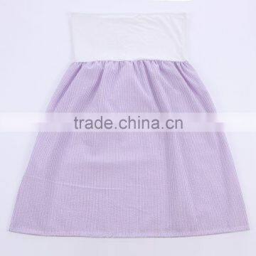 Monogrammed Seersucker Bikini Coverup photo-5