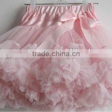 light pink baby girl fluffy pettiskirts girl's tutu skirts