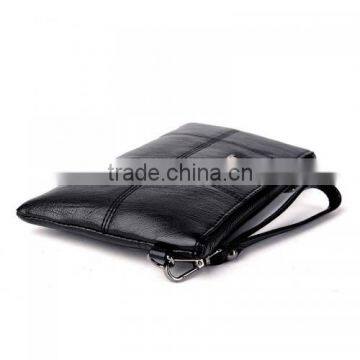 PU Leather Polyester Solid 82665 Small Shoulder Bag photo-4
