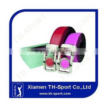 high quality leather golf ball marker belt