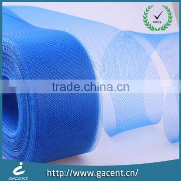 Poly Wedding Dress Soft Colored Horsehair Braid photo-3