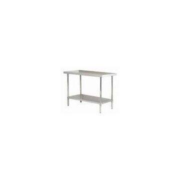 Assembly 2 Tier Stainless Steel Kitchen Work Table 700x600x850mm