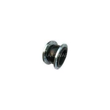 Single Sphere Flanged Flexible Rubber Joints Galvanized For Marine , Rubber Expansion Bellows