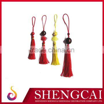 Fancy beaded key tassel wholesale drapery tassel