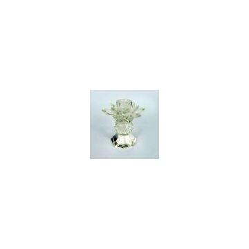 crystal candle holder