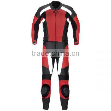 Cowhide Motorbike Leather Professional Racing Suit