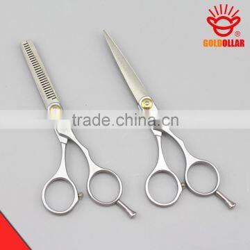 "GOLDOLLAR 201"stainless steel Household barber hair scissors 5.5 inch set of two piece