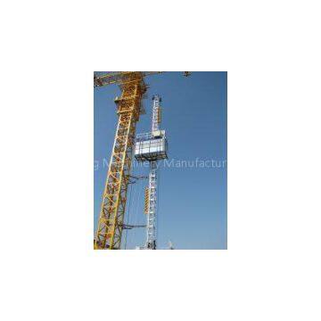 Yellow 2000kg OEM Goods Construction Hoist Elevator for Building