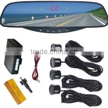 Reverse LED Display Rear Vision Parking Sensor System / Wireless Accelerometer Sensor RD-017C6