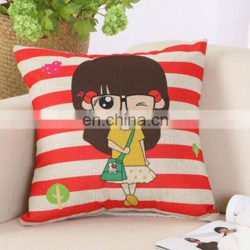 New Cute Cartoon Characters Printed Car Throw Pillow photo-2
