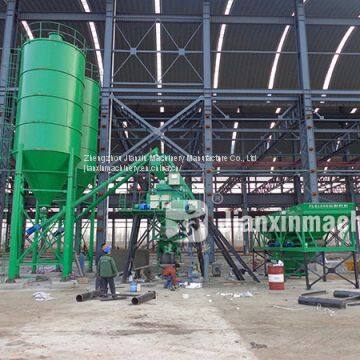 HZS35 concrete mixing plant can produce at least 25m3