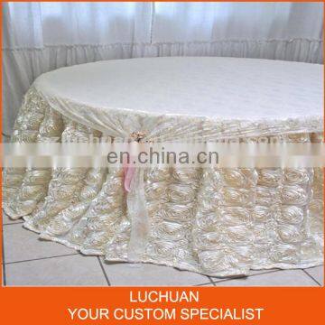 Decorative Wedding Party Rosette Table Cover Wedding