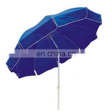 Printing Striped Outdoor Beach Umbrella Garden Tilt Parasol