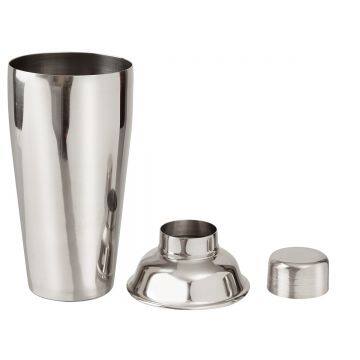 Mirror Finish Traditional Metal Cocktail Shaker 200ML