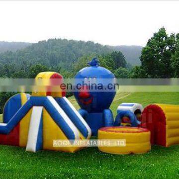 2015 low price kids obstacle course equipment with free EN14960 certificate