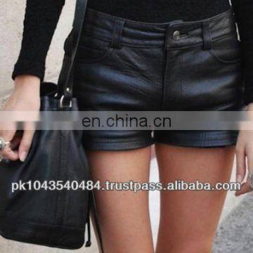 Faux Leather Short for women