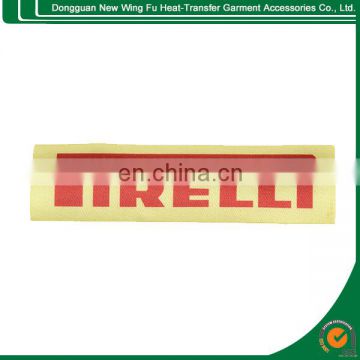 Multicolor heat transfer clothes label from china