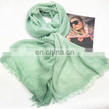 Hotselling cheap and fine multi-color modal long scarves with dirty wash pattern