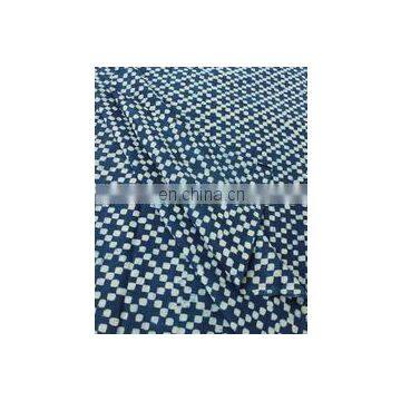 Indigo Hand Block Printed Fabric