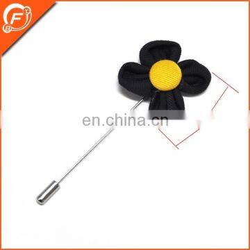 fasion small size metal lapel pin brooch with thin needle