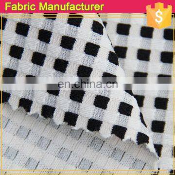 New Design Fabric Knitted,polyester Cotton Fabric Knitted,pretty Double Knit Jacquard photo-3