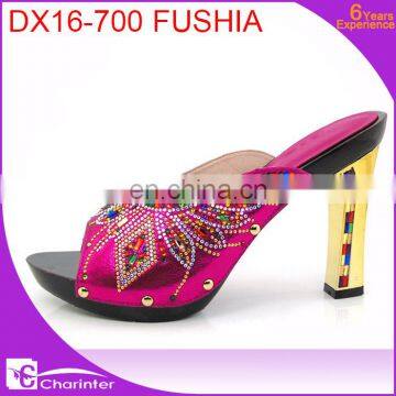 Beautiful Ladies Shoes Slipper High Heel Ladies Shoes Wholesale Italian Ladies Shoes photo-3