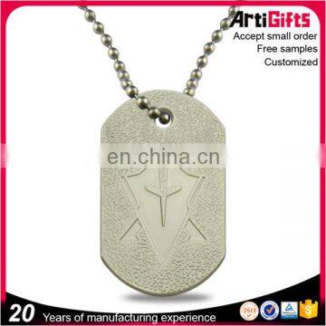 Wholesale Souvenir Customized Couple Military Dog Tags With Engraved Logo photo-2