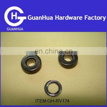 11.5MM Flat grommets Black grommets shoe rivets