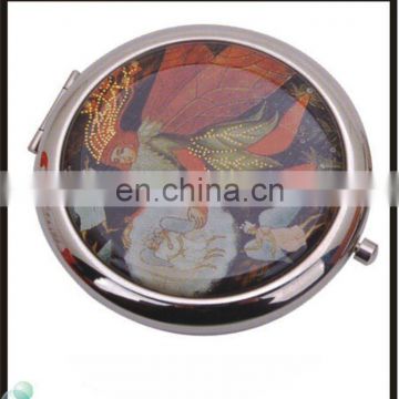 Double side round professional make up mirror