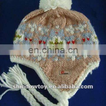 knitted earmuff hat pattern