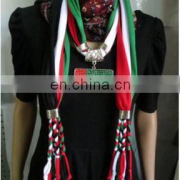 U.A.E country flag pendant jewelry scarf various country flag scarf custom nation flag pendant scarf